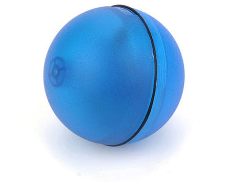 Balle Laser Interactive pour Chat – Jouet LED Rechargeable 360° avec Plumes et Clochette